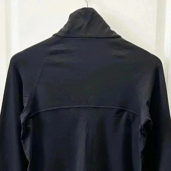 Tuff Athletics Track Jacket Yoga Running Gym Active Zip Up Black Size Small - Picture 7 of 10